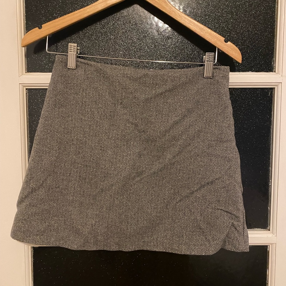 Aritzia Wilfred Gray Mini Skirt